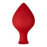 Forto F-60 Spade Silicone Anal Plug Large Red - Image 3