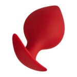 Forto F-60 Spade Silicone Anal Plug Large Red - Image 4