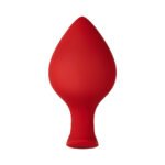 Forto F-60 Spade Silicone Anal Plug Medium Red - Image 3