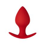 Forto F-60 Spade Silicone Anal Plug Small Red - Image 2