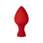 Forto F-60 Spade Silicone Anal Plug Small Red - Image 3