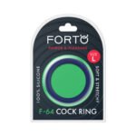 Forto F-64 Wide Liquid Silicone Cockring Large Blue