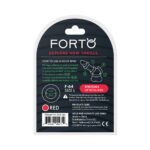 Forto F-64 Wide Liquid Silicone Cockring Large Red - Image 6