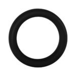 Forto F-64 Wide Liquid Silicone Cockring Medium Black - Image 2