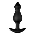 Forto F-78 Pointee Silicone Anal Plug Large Black - Image 2