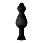 Forto F-78 Pointee Silicone Anal Plug Large Black - Image 3