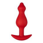 Forto F-78 Pointee Silicone Anal Plug Large Red - Image 2