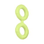 Forto F-81 Liquid Silicone Cock & Ball Double Ring Small Glow - Image 3
