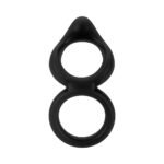 Forto F-88 Liquid Silicone Cock & Ball Ring Black - Image 2