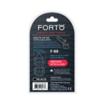 Forto F-88 Liquid Silicone Cock & Ball Ring Black - Image 6
