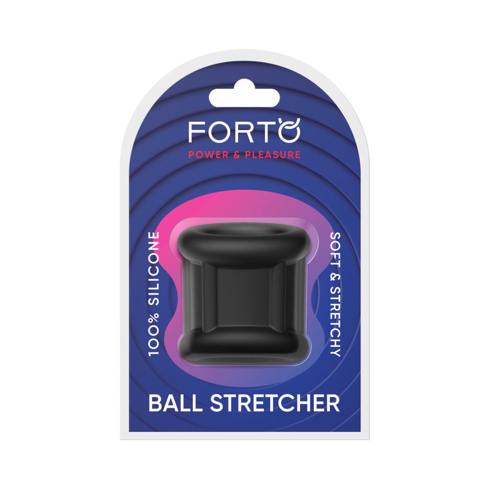 forto-f-95-tubular-ball-stretcher-black Forto F-95: Tubular Ball Stretcher Black - Image 1