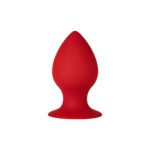 Forto F-98 Cone Silicone Anal Plug Small Red - Image 2
