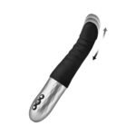 Forto Thruster Rechargeable Silicone Thrusting G-Spot Vibrator Black - Image 2