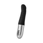 Forto Thruster Rechargeable Silicone Thrusting G-Spot Vibrator Black - Image 3