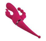 Four by Four Fuchsia Rechargeable Quadruple-Stimulation Vibrator - Image 4