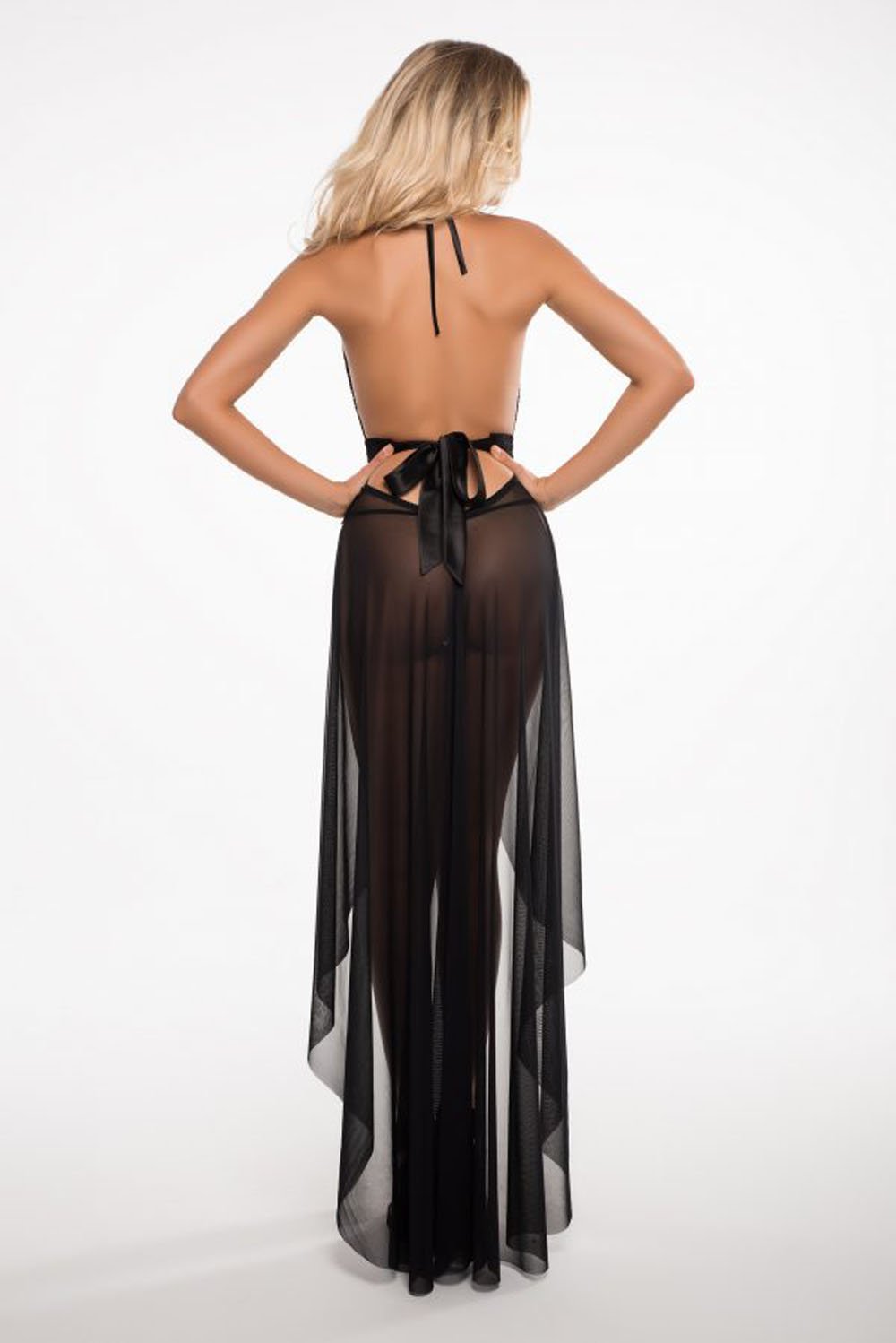 freya-le-reve-nightdress-black-lxl Freya Le Reve Nightdress - Black - L/xl - Image 1