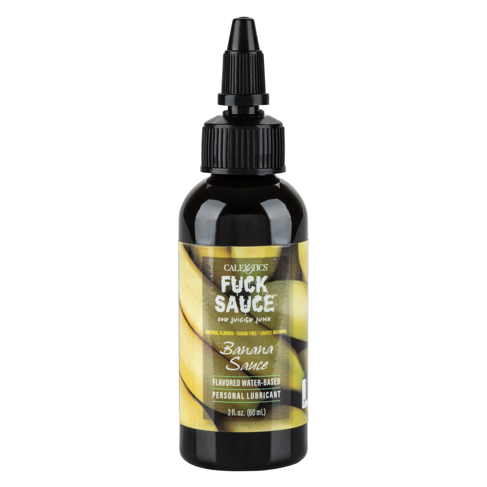 fuck-sauce-flavored-water-based-personal-lubricant-banana-2-fl-oz Fuck Sauce Flavored Water-Based Personal Lubricant - Banana - 2 Fl. Oz. - Image 1