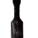 Fur Lined Paddle - Black