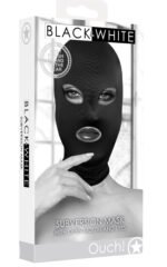 Subversion Mask With Open Mouth and Eye -  Black - Image 4