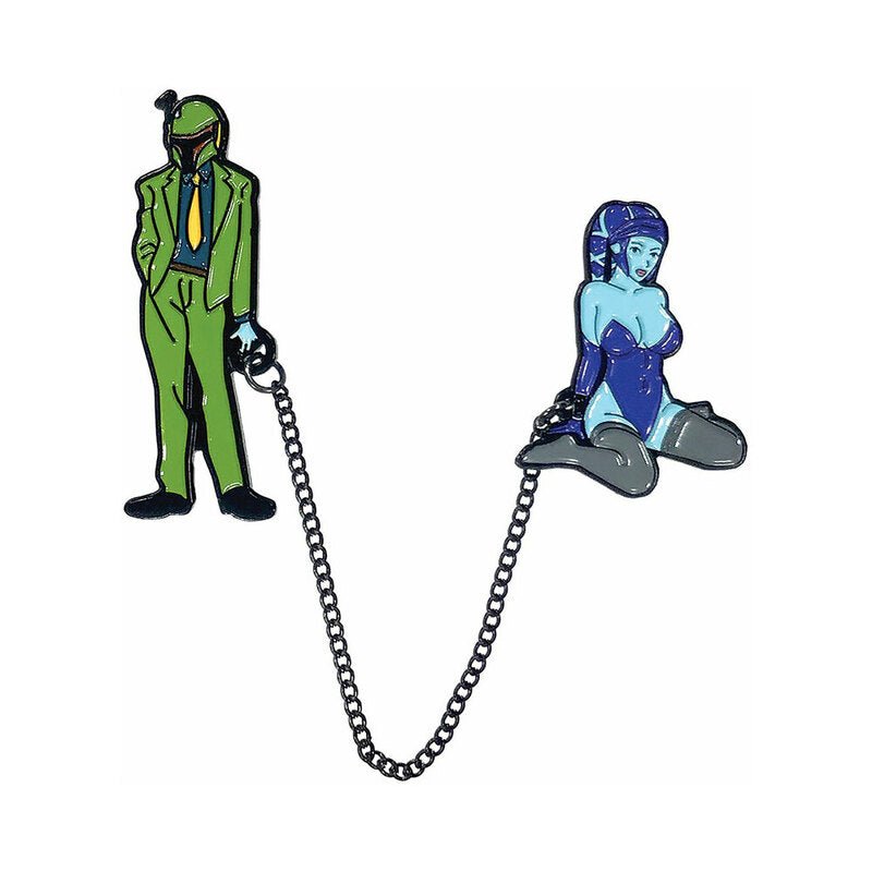 geeky-kinky-hunter-life-deluxe-enamel-pin Geeky & Kinky Hunter Life Deluxe Enamel Pin - Image 1