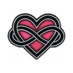 Geeky & Kinky Infinite Love (Polyamory Symbol) Enamel Pin