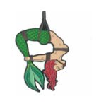 Geeky & Kinky Mermaid (Green) Enamel Pin