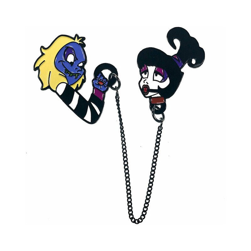 geeky-kinky-mischievous-love-enamel-pin Geeky & Kinky Mischievous Love Enamel Pin - Image 1