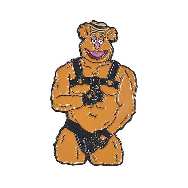 geeky-kinky-the-bear-enamel-pin Geeky & Kinky The Bear Enamel Pin - Image 1