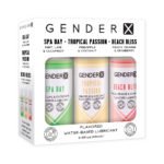 Gender X Flavored Lube Travel 3-Pack
