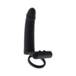 Gender X Full Swing Black Rechargeable Vibrating Wearable with Dual C-Ring and Bullet - Image 4