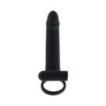 Gender X Full Swing Black Rechargeable Vibrating Wearable with Dual C-Ring and Bullet - Image 5