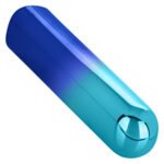 Glam Vibe Rechargeable Vibrating Bullet – Blue - Image 9