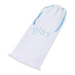 Glas 9 in. Purple Rose Nubby Glass Dildo - Image 7
