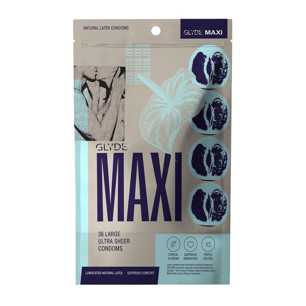 glyde-maxi-latex-condoms-36-pack Glyde Maxi Latex Condoms 36-Pack - Image 1