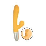 Nasstoys Goddess Tapping Thruster Rechargeable Vibrator – Yellow - Image 3