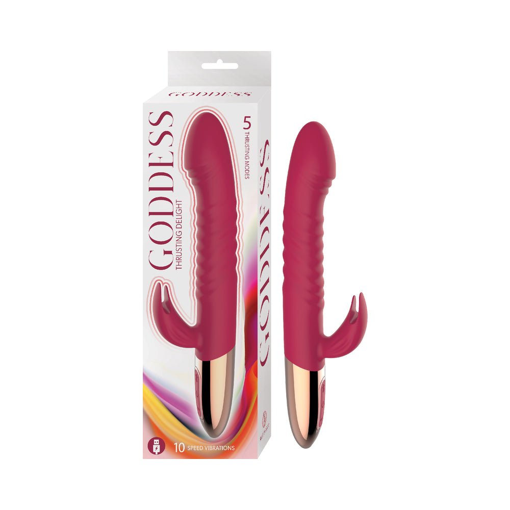 goddess-thrusting-delight-red Goddess Thrusting Delight Red - Image 1