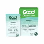 Good Clean Love Balance Personal Moisturizing & Cleansing Wipes 12-Pack