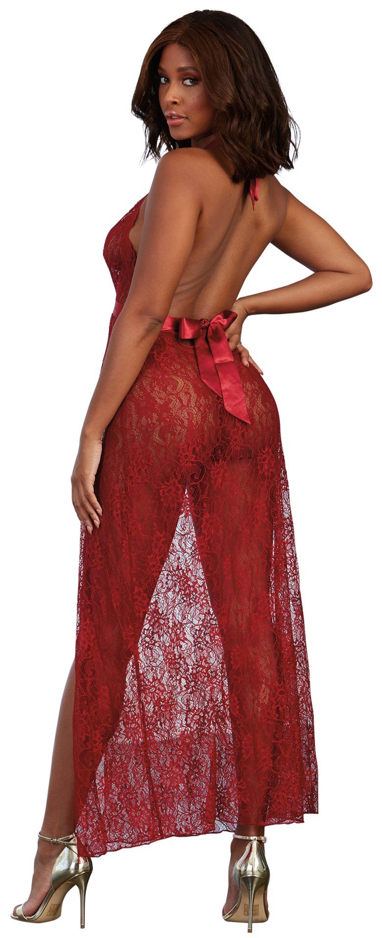 gown-g-string-large-garnet Gown, G-String - Large - Garnet - Image 1