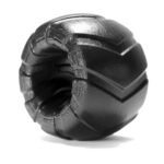 Grinder 1 Small Short Tire Tread Silicone Ballstretcher - Black - Image 2