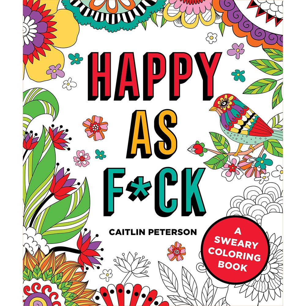 happy-as-fck-coloring-book Happy as F*ck Coloring Book - Image 1