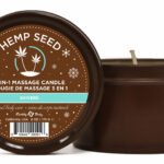 Hemp Seed 3 in 1 Massage Candle 6 Oz - Shivers