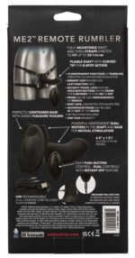 Her Royal Harness Me2 Remote Rumbler - Black - Image 5