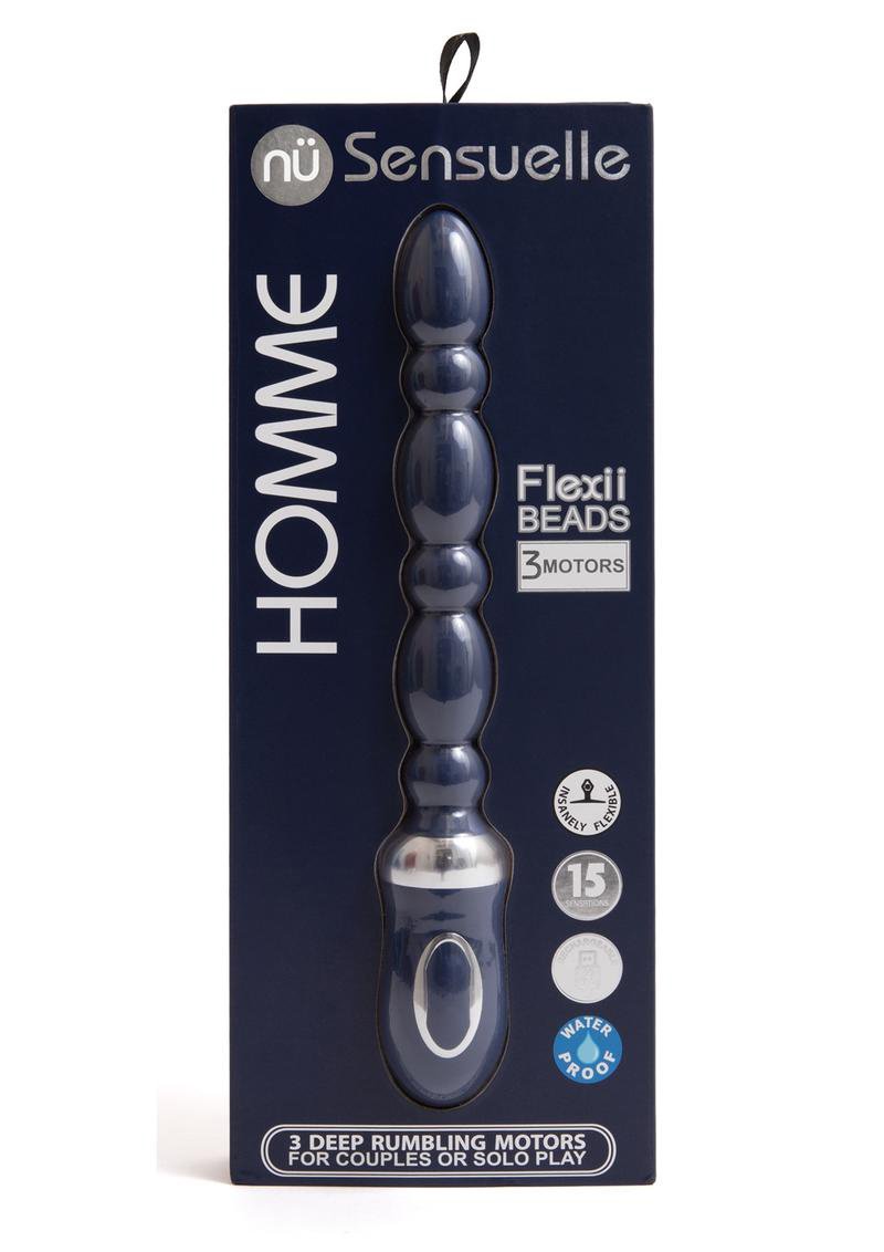 homme-flexii-beads-navy-blue Homme Flexii Beads - Navy Blue - Image 1