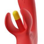 Honey Play Box Fortexa App-Controlled Kinky Finger Flapping Dual Stimulator Red - Image 4
