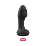 Honey Play Box Frenzy Pressure Sensing App-Controlled Rotating Butt Plug Black - Image 2