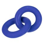Hunkyjunk Duo Linked Cock Ball Rings - Cobalt - Image 3