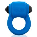 Hunkyjunk Revring Cockring with Bullet Vibrator Teal Ice - Image 2