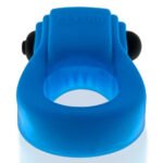Hunkyjunk Revring Cockring with Bullet Vibrator Teal Ice - Image 4