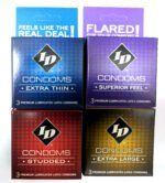 ID Condoms - Case of 72 - 3 Packs - Assorted Styles