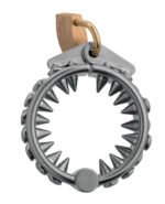 Impaler Locking Cbt Ring With Spikes - Image 5